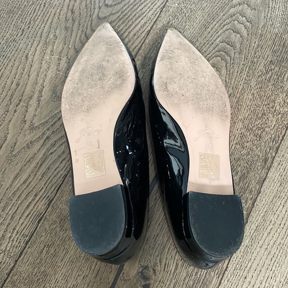 J.Crew black patent flats - Picture 3 of 4